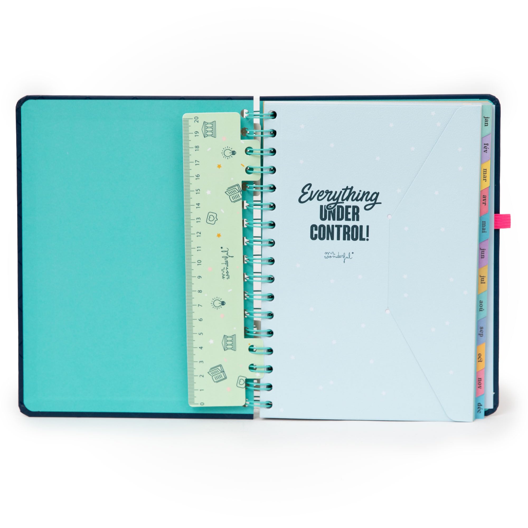 Mr. Wonderful - Wonder 2026 Week to View Diary - Be Iconic