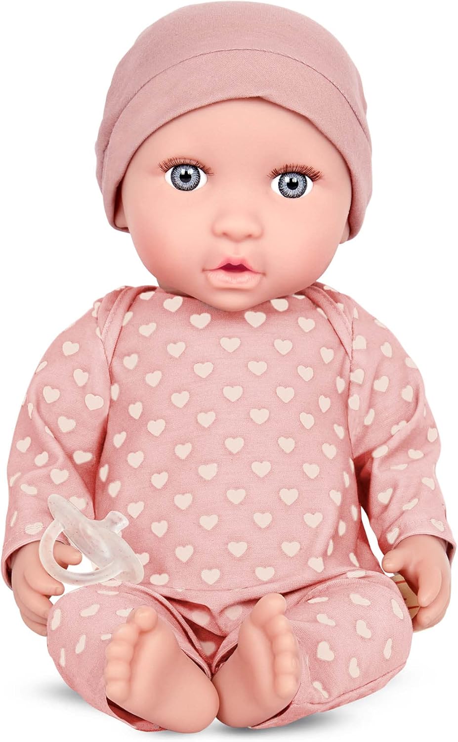 Babi by Battat 14inch Newborn Baby Doll GrayBlue Eyes & Medium
