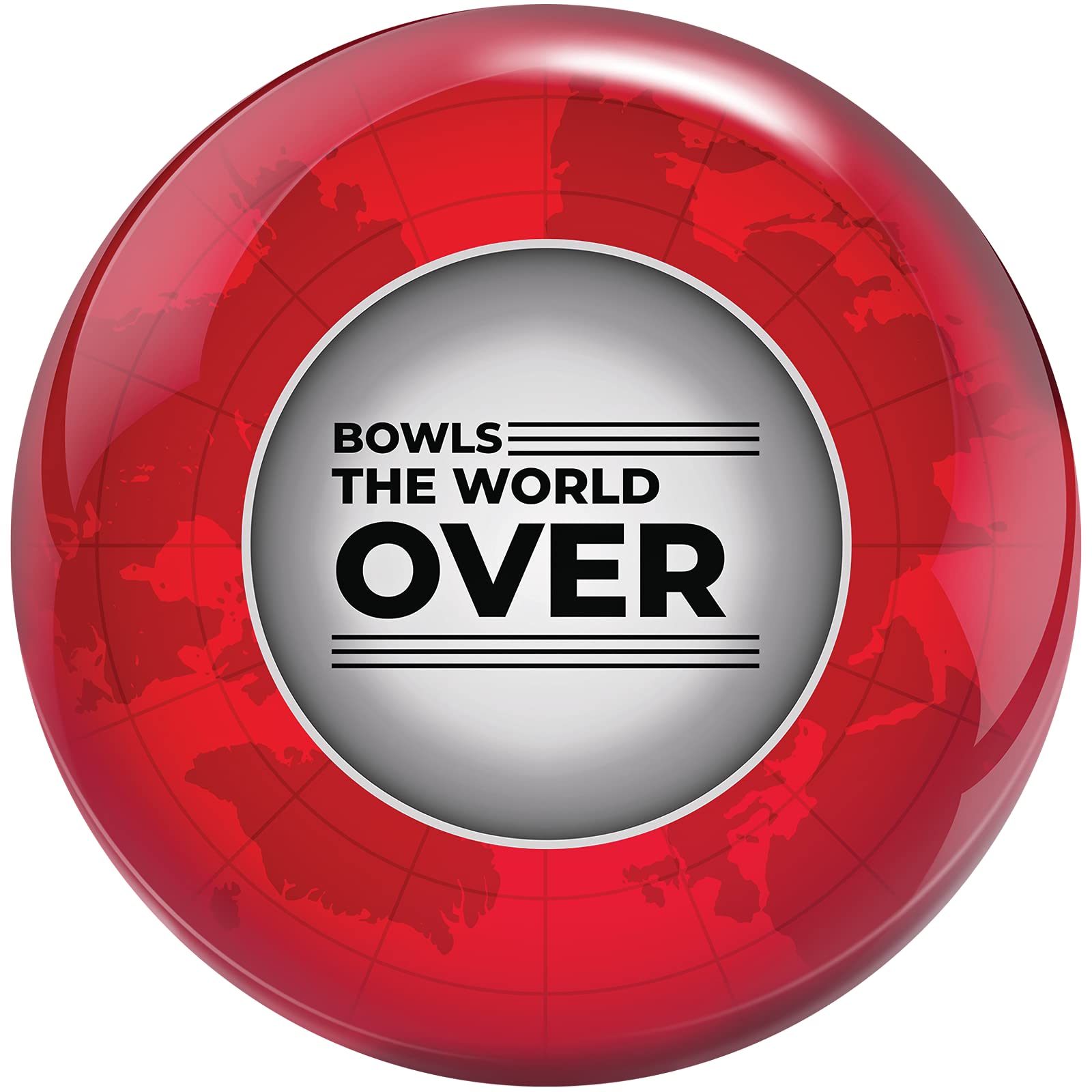 Bowlerstore Products Columbia 300 Red Viz-a-Ball Bowling Ball - Red 15lbs