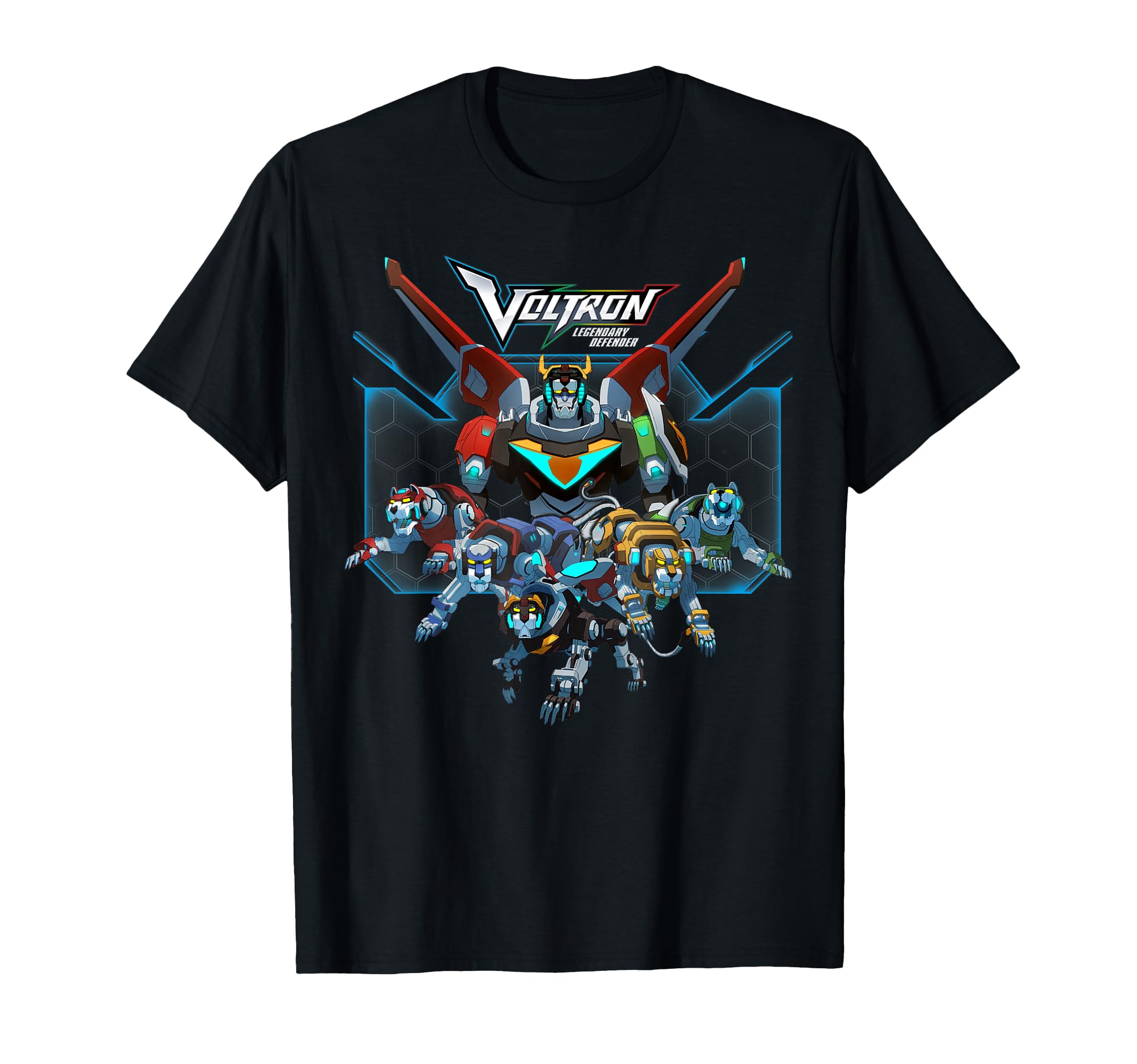 Voltron Legendary Defender Legendary T-Shirt Small