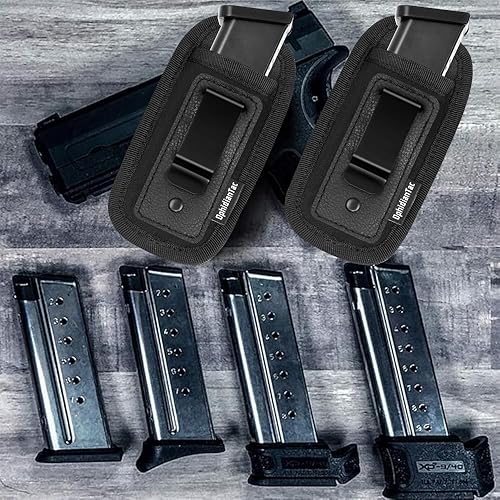 Miniatura 5 de Universal Magazine IWB - Funda oculta de 0.354 in .40 .45  Funda Mag para Glock 19 43 17 Sig 1911 S&W M&P  Se adapta a cualquier 7 10 15 clips
