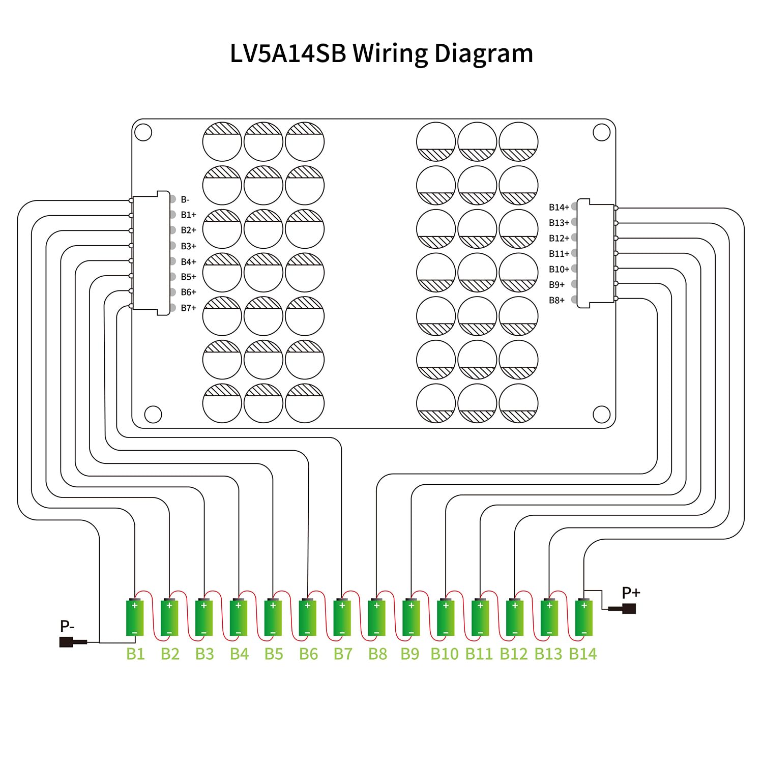 5,5 A 9S-14S Smart Active Balancer Equalizer 5 mV Precision | kompatybilny z Li-ion/NCM/LiFePO4