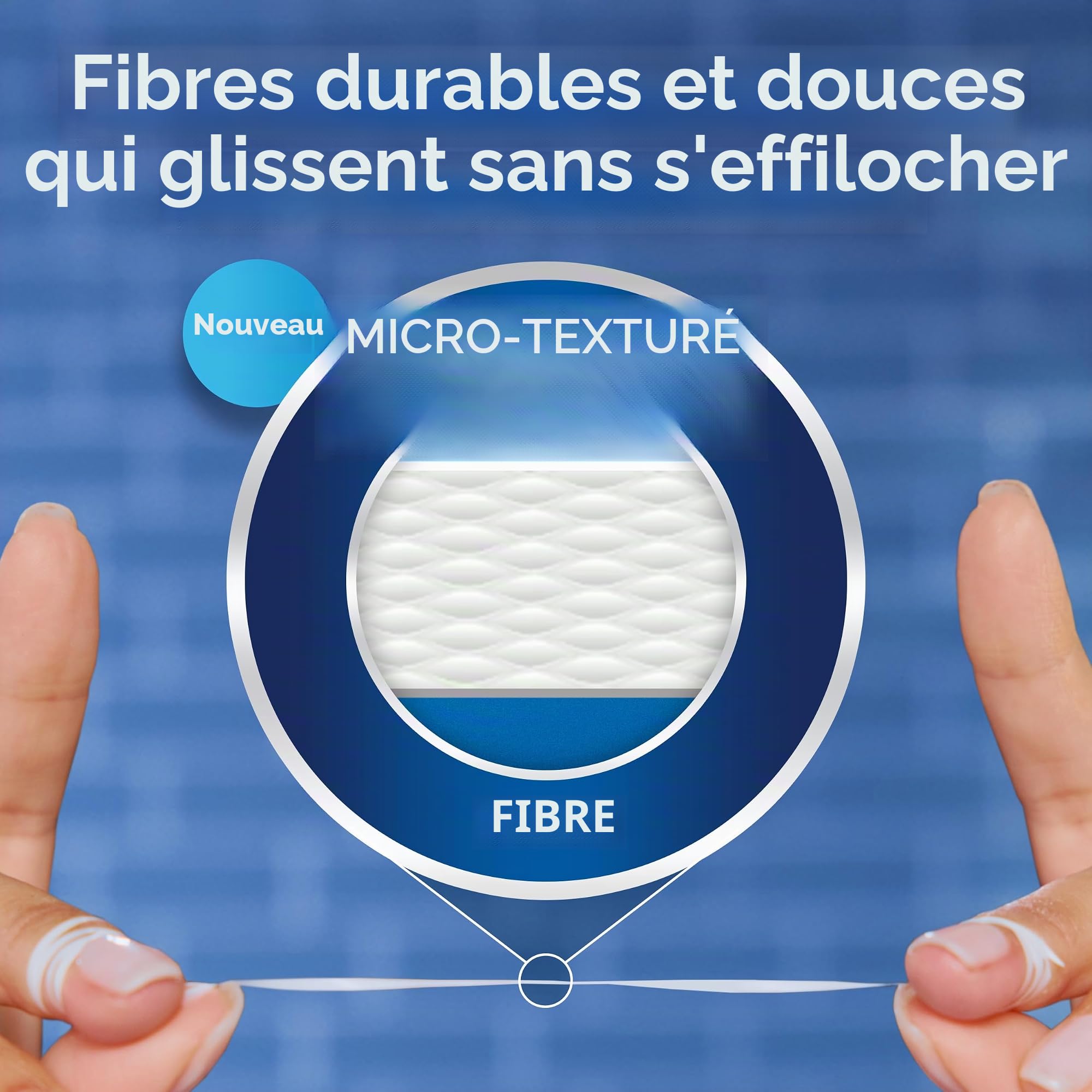 Oral-B Glide Pro-Health Lot de 6 fils dentaires pour nettoyage en profondeur Menthe 40 m