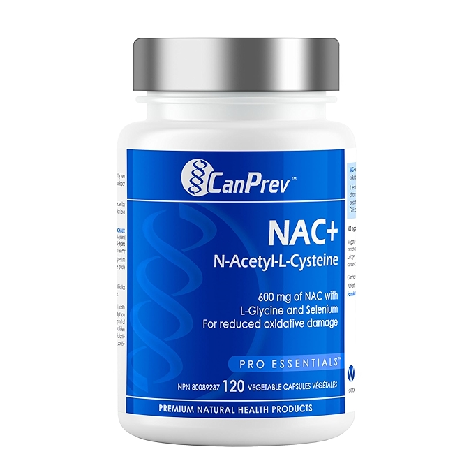 CanPrev NAC+ N-乙酰半胱氨酸补充剂 - 促进健康谷胱甘肽水平与免疫支持