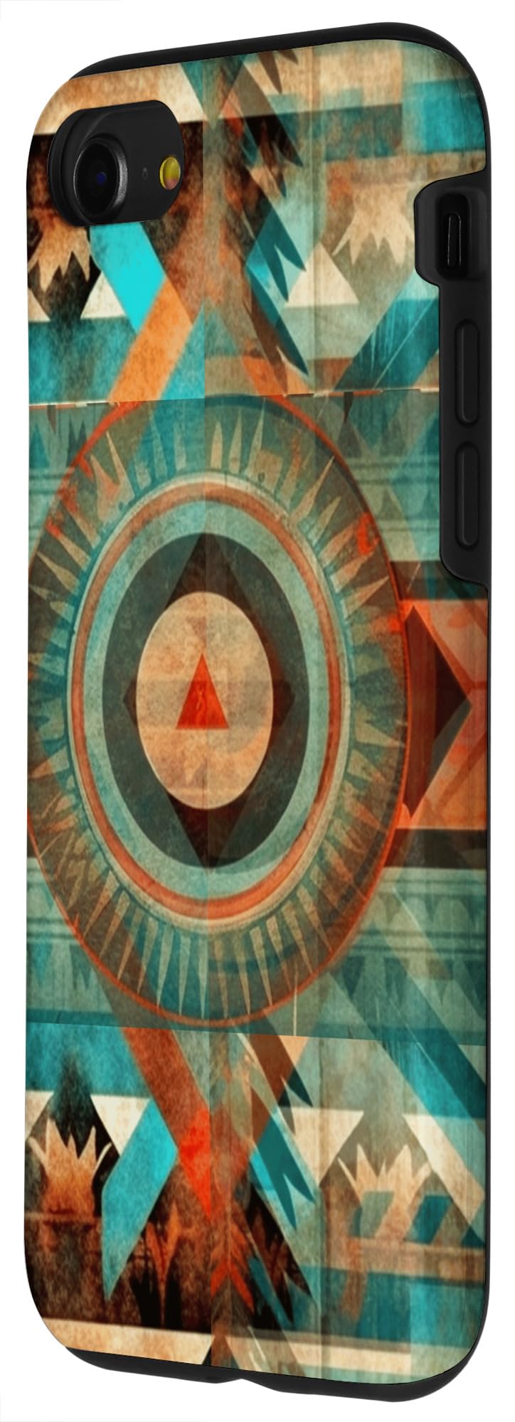 iPhone SE (2020) / 7 / 8 Western Style Native American Tribal Aztec Indian Pattern Case - Image 2