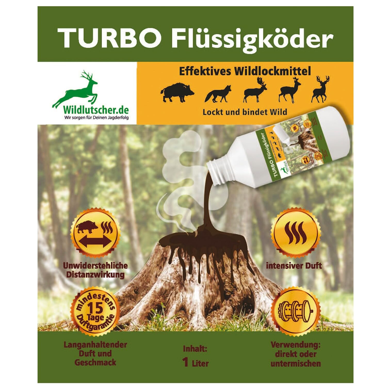 Przynęta przynęta turbo w płynie 1 litr