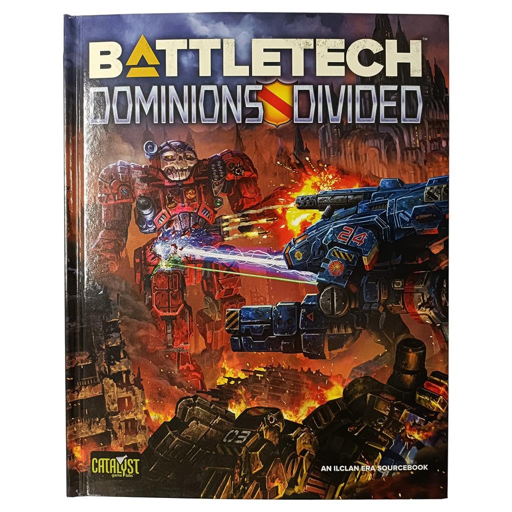 Battletech Dominions Divided Hardcover – Big Book, 22 February 2023
