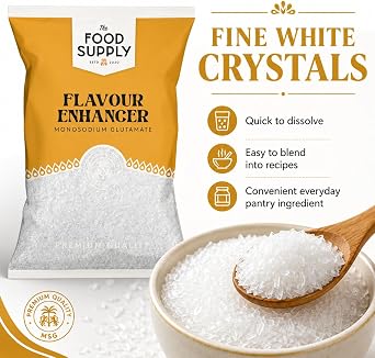 Monosodium Glutamate (MSG) Premium Flavour Enhancer Ajinomoto Umami Seasoning Ideal for Savoury Dishes, Seasonings & Home Cooking (100g)
