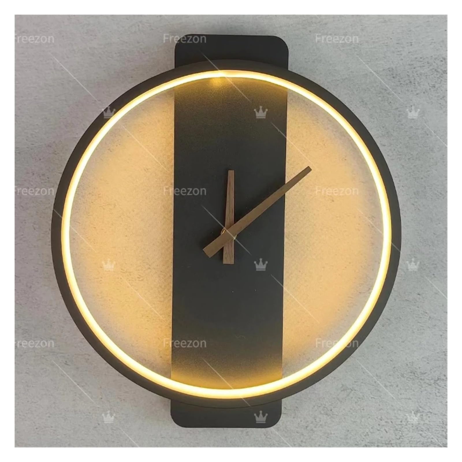 Xinderise Lumière Moderne Applique Murale De Luxe Salon Décoration Horloge Applique Murale Chambre Chevet Nordique Allée Éclairage Applique Murale Noire, pour La Décoration Intérieure Hopeful