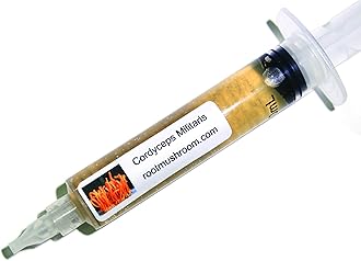Root Mushroom Farm- Mushroom Liquid Cultures /10ml Syringe/Cordyceps Militaris