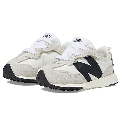 New Balance Kids 327 New b Hook Loop (Infant/Toddler) Girls Shoes Silver Birch/Black