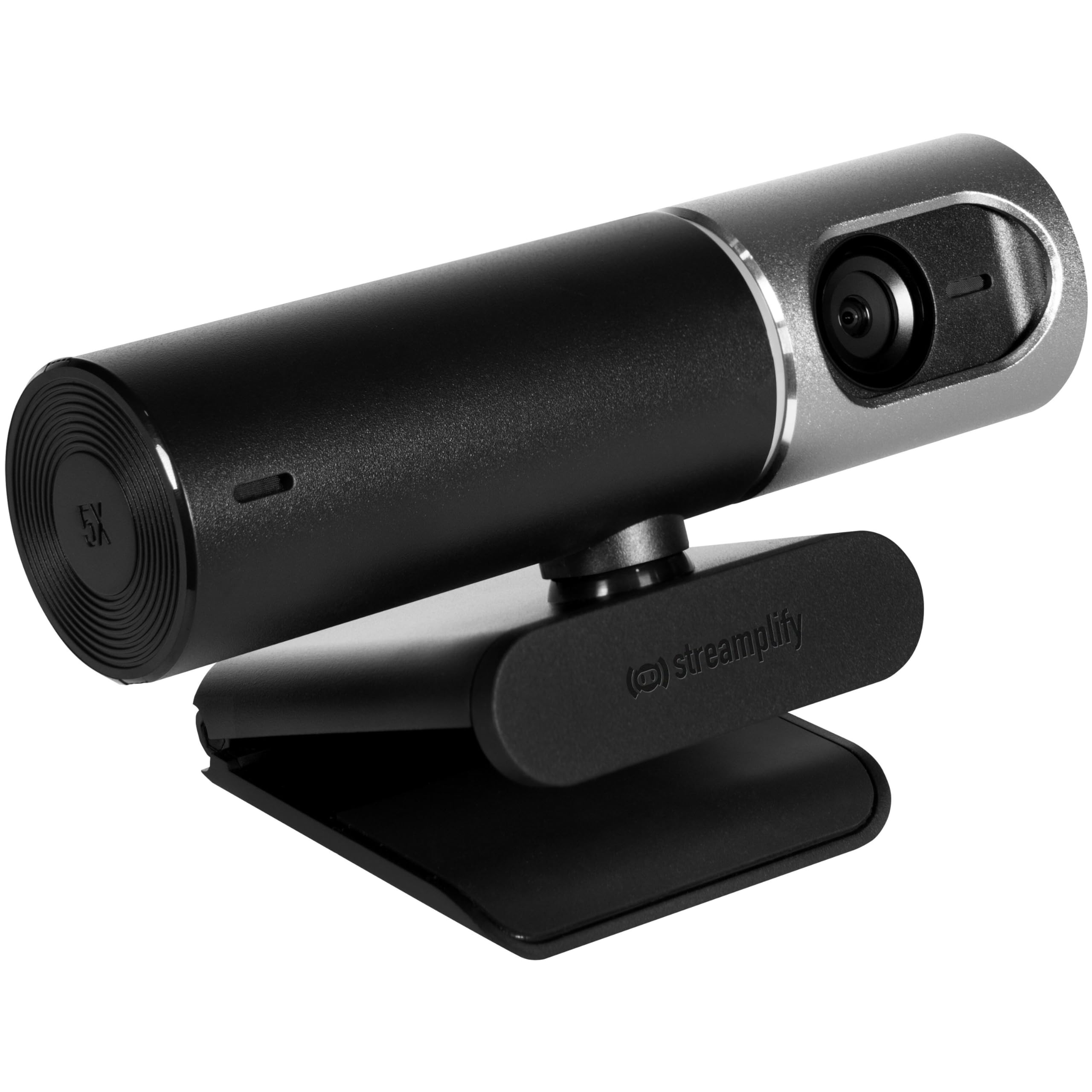 CAM PRO 4K Webcam with Sony CMOS Sensor, 105° Viewing Angle, Auto-Focus, Dual Microphones, and USB-C Connectivity