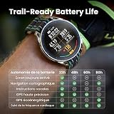 Amazfit Cheetah 2 Ultra 47mm GPS Smart Watch, 1.5" AMOLED Sapphire Glass, Titanium Case, 30-Day Battery life, Flashlight, 64GB Storage, NFC, Offline Maps,180+ Sports & HYROX, for Android & iPhone - 7