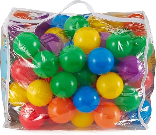 Miniatura 7 de Intex Bolas de plástico multicolor para casas de rebote (100 grandes y 100 pequeñas)