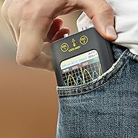 Vista 8 de BSIDE Osciloscopio de mano de 2 canales 50 MHz de ancho de banda digital de alcance probador, pantalla táctil de visión completa de 3.98 pulgadas