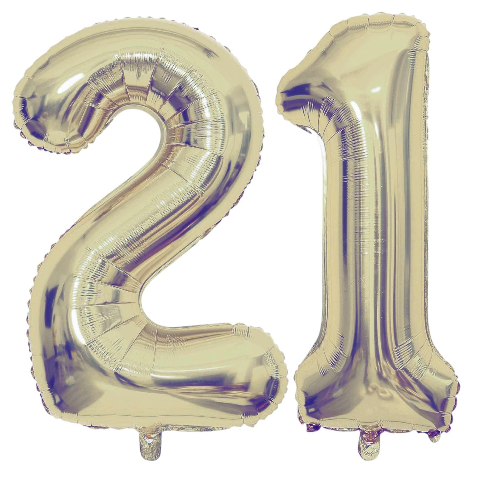Champagne Gold Number Balloons - 40 Inch -28 Champagne Gold Number Balloons - 40 Inch -28
