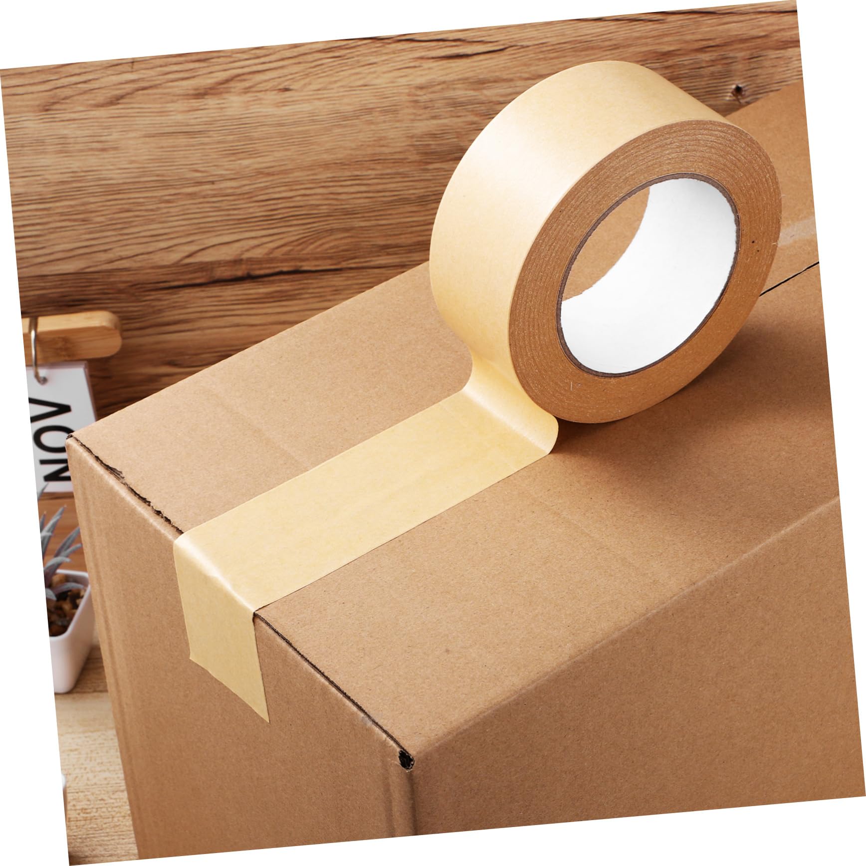 SHINEOFI 3 Adesivo da Imballaggio Carta Resistente per Traslochi e Spedizioni Facile da Strappare e Adesivo Sicuro e Versatile per Progetti Imballaggio e Crafting
