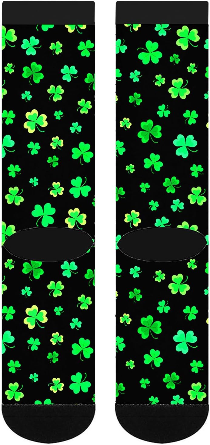 Socks for Women Girls Crew Sock Knee High Athletic Socks for Women Men Holiday Novelty Crew Casual Socks - Image 4