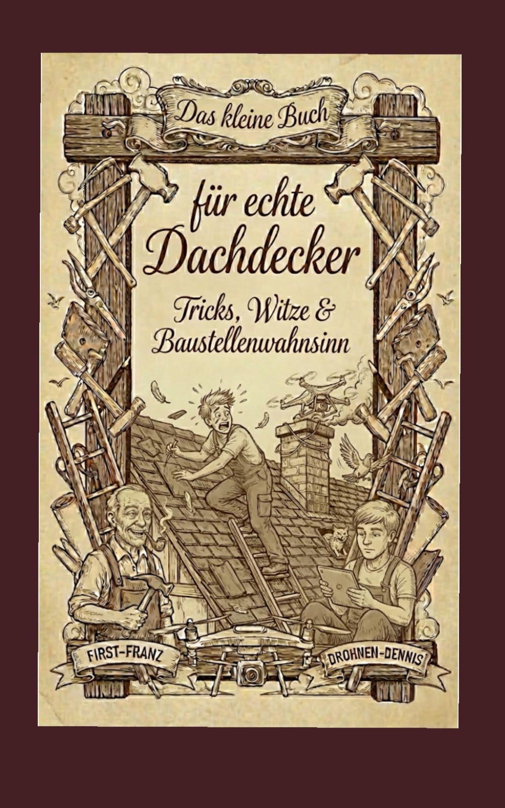 Das kleine Buch für echte Dachdecker: Tricks, Witze & Baustellenwahnsinn