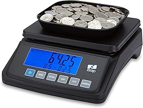 ZZap MS10 Coin Counting Scale - Money Cash Currency Weighing Machine