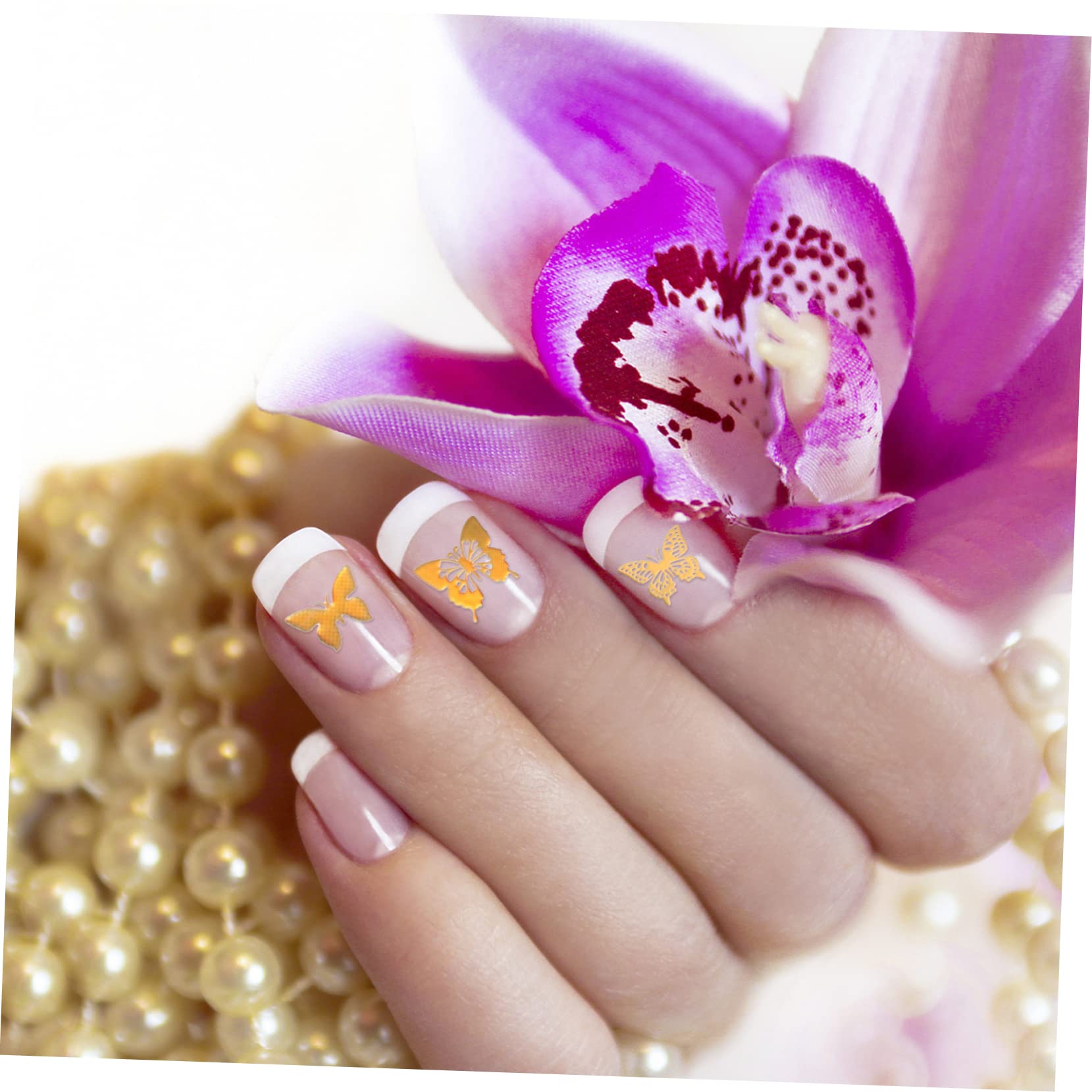 3 Set Adesivi Per Unghie Decorazioni Nail Art Adesivi Manicure Per Unghie Chic E Uniche 8 Fogli*3