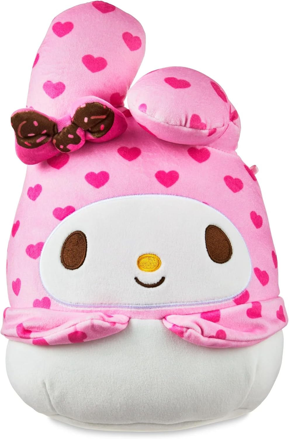 Squishmallows Official Kellytoy Sanrio 8 Inch Hello Kitty Friends Cinnamoroll Collectible Pillow Animal (Valentines Chocolate Melody)