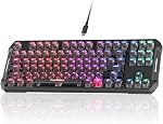 DarkBeacon Flux68 HE Gaming Keyboard 65%, Hall Effect Magnetic Switch, AI-Powered Software, Wired Mechanical Keyboard with 0.01mm Fast Trigger, Adjustable Actuation, 8000Hz, Hot-Swap, RGB Backlit
