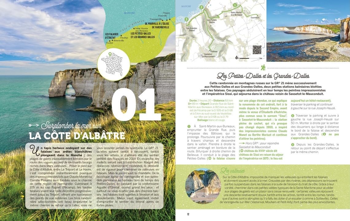 Lonely Planet - 100 week-ends rando en France: 300 randonnées en partenariat avec FFRandonnée