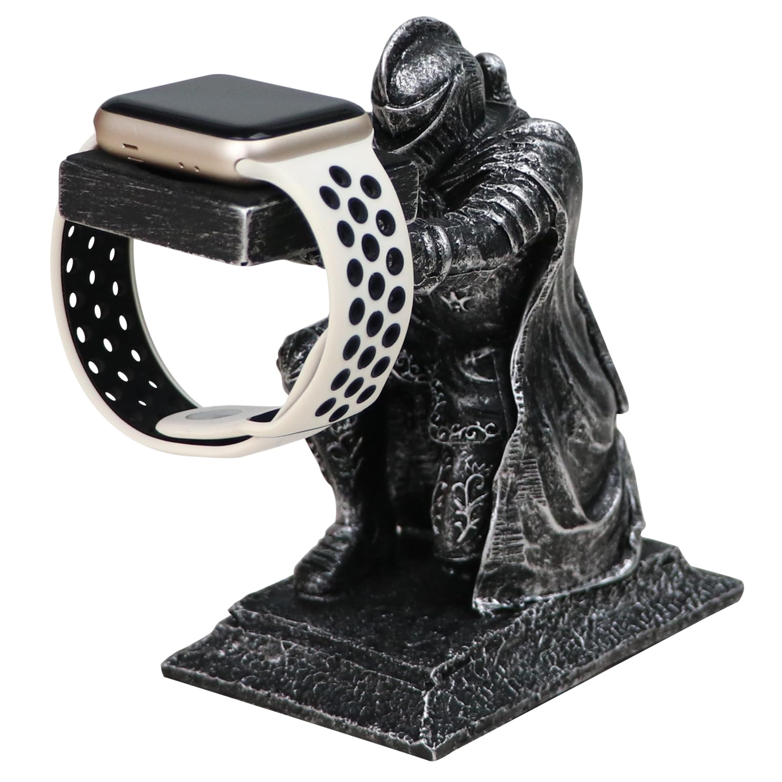 Supporto di ricarica per Apple Watch compatibile con Apple Watch Series Ultra3/Ultra2/11/10/9/8/7/6/5/SE3/SE2 (49/46/45/44/42/41/40/38 mm) Dock di ricarica per iWatch Loyal Knight, utilizzato come