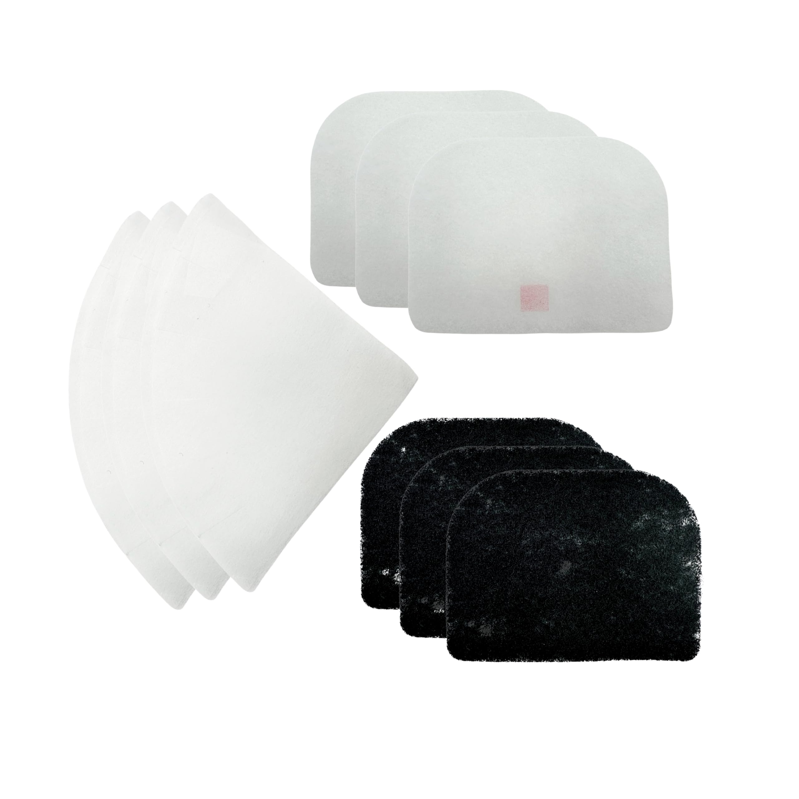 Nispira FK8 5525101500 D895 Replacement Filters for DeLonghi Deep Fryer, 3 Sets