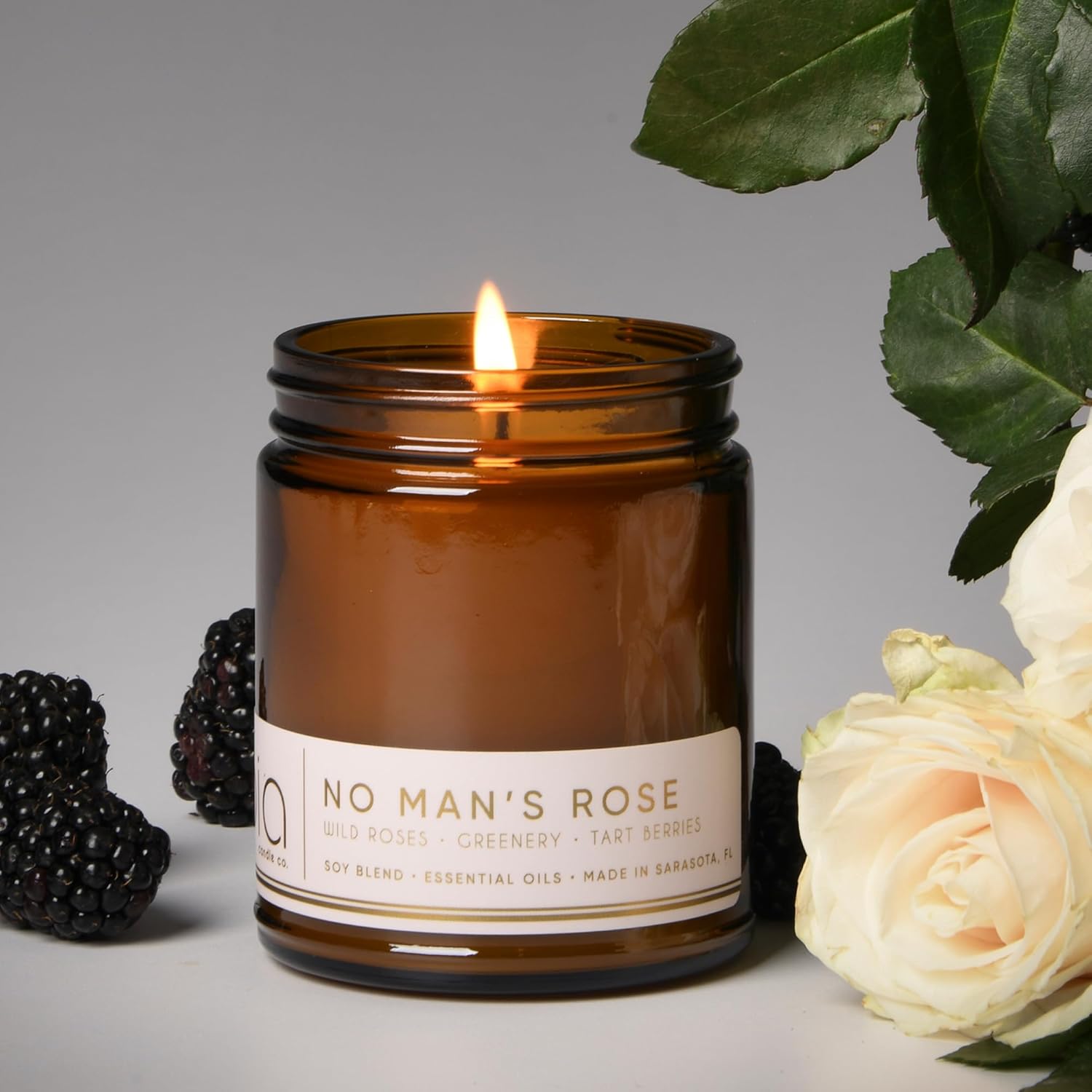 French Lavender Candle, Eucalyptus & Cedarwood, Perfume-Inspired Scented Soy Candle, Hand-Poured in USA, 7 oz