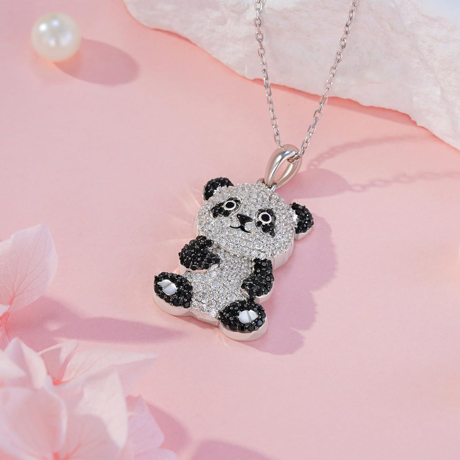 Panda Necklace S925 Sterling Siver Panda Gifts for Women Panda Jewerly Gift for Women - Image 5