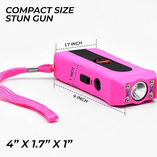 Miniatura 4 de Duo Thunder - Pistola paralizante súper resistente para defensa personal con linterna LED brillante, pin de desactivación de seguridad, batería