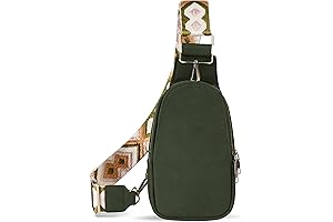 KFXFENQ Green Leather Backpack for Women