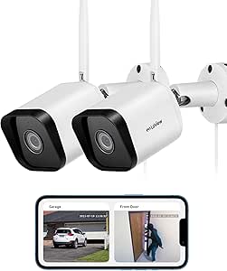 LaView Security Camera Outdoor 1080P HD,Wi-Fi Cameras,Home Security Cameras with Motion Detection,Two-Way Audio,Night Vision,ONVIF Protocol,Micro SD Card Slot&US Cloud Storage