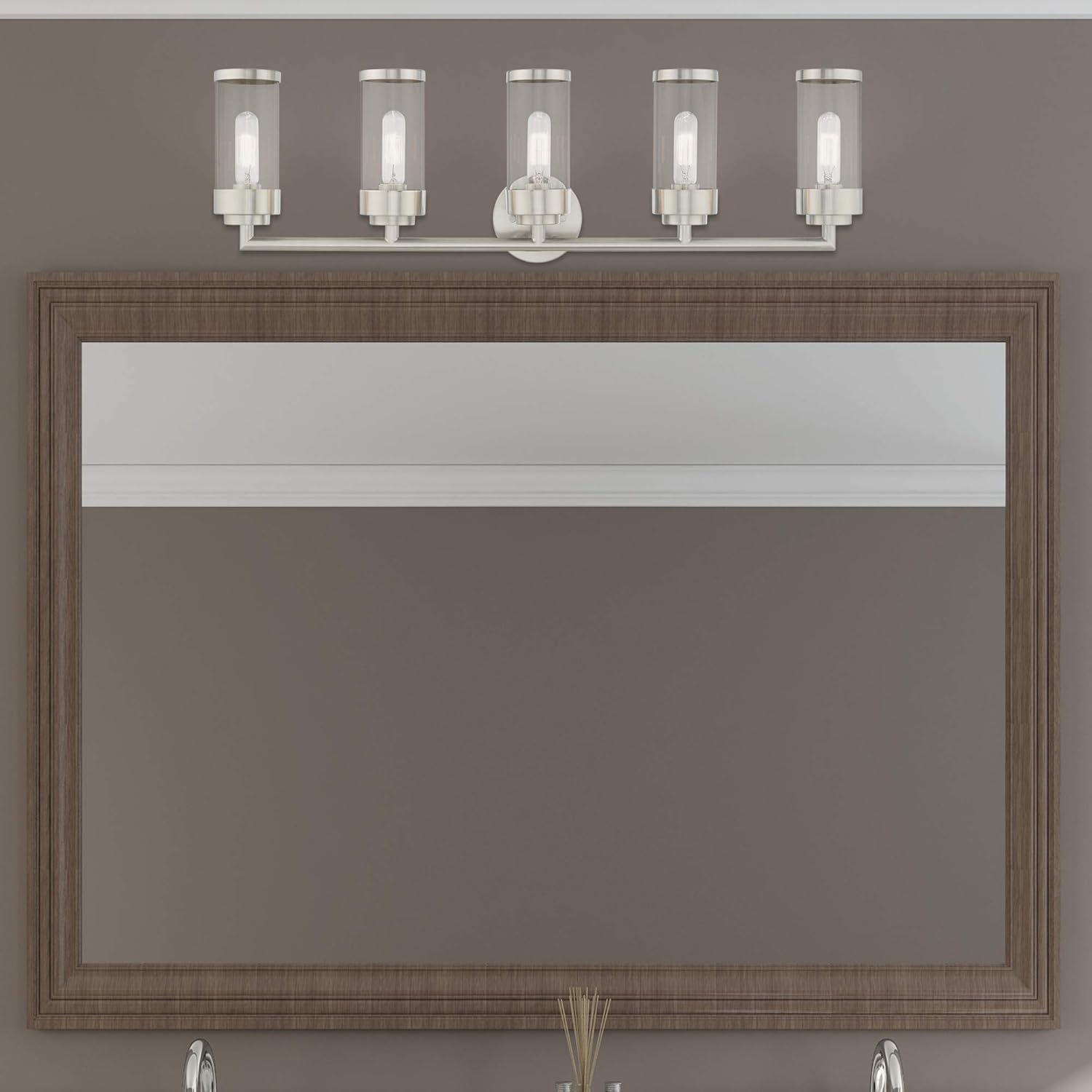 Livex Lighting 5 Lt Polished Chrome Bath Vanity 10365-05