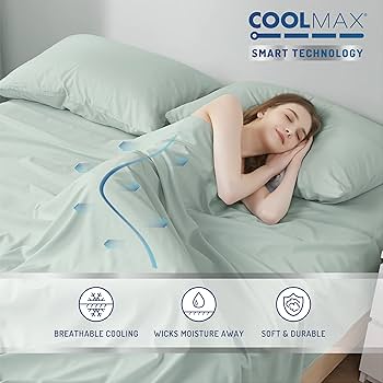 Amazon.com: DEGREES OF COMFORT Coolmax Cooling Sheets