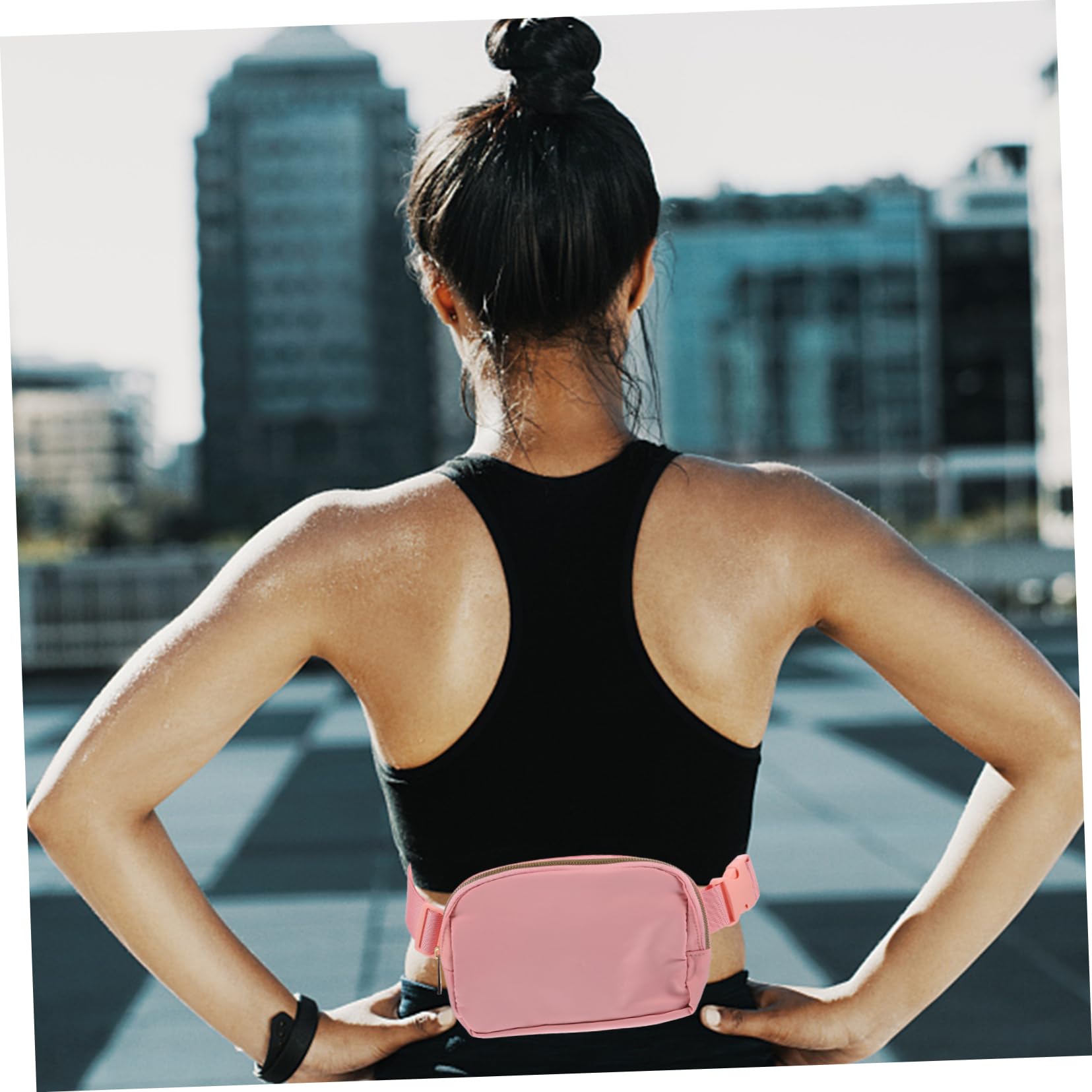 INOOMP 3stücke Fashionable Fanny Pack Für Damen Leichte Und Tragbare Hüfttasche Verstellbarer Bauchgurt Für Sport Wandern Radfahren Und Freizeitaktivitäten