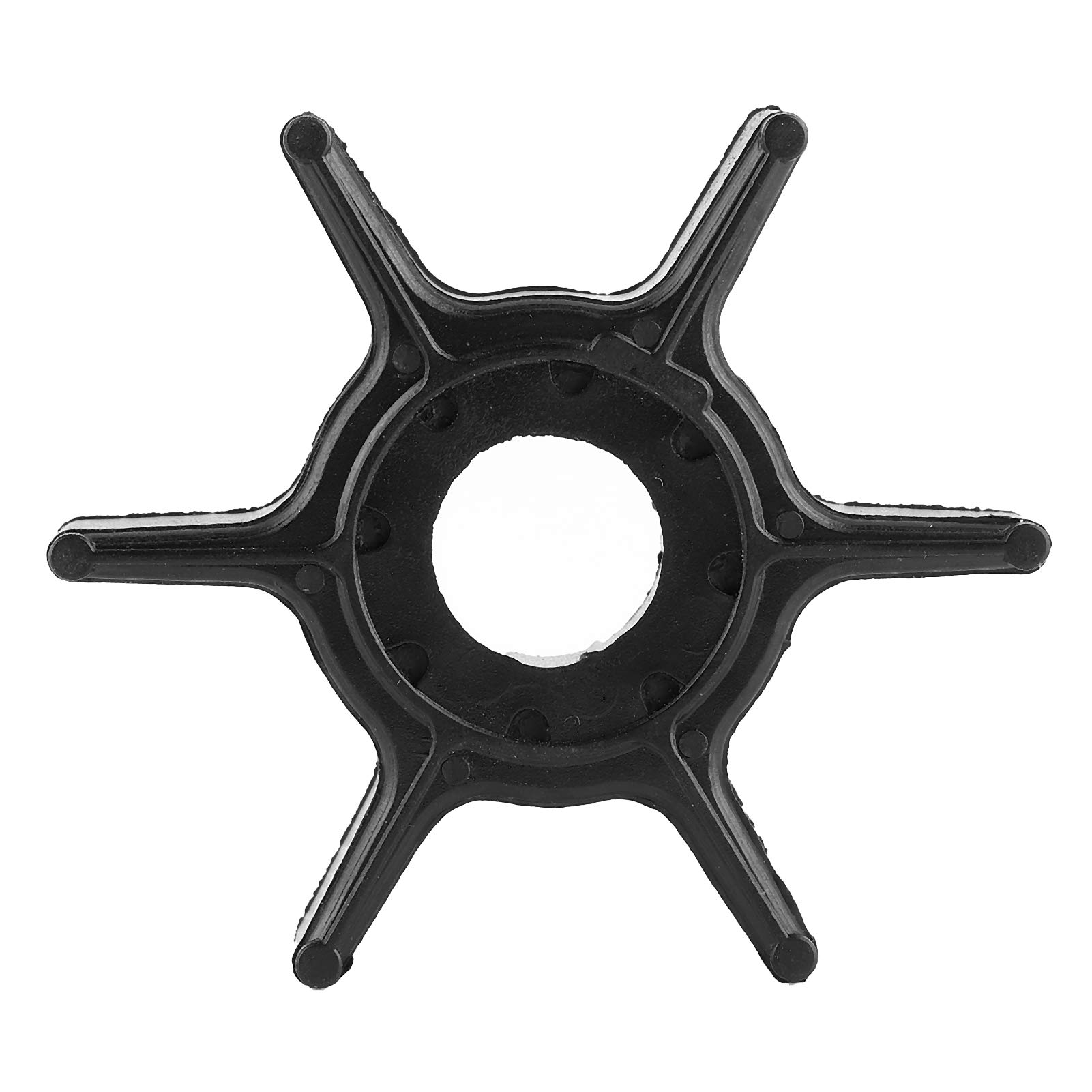 Impulsor de bomba de agua, Qiilu Impulsor de bomba de agua , impulsor de bomba de agua 63V ‑ 44352‑01 apto para piezas de motor fueraborda Yamaha 8 / 9,9 / 15 HP de 4 tiempos