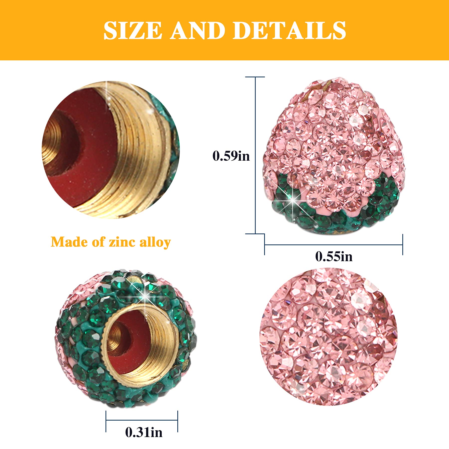 Bouchon Valve Pneu Voiture Bouchons Valve Pneu Motif Chat - Protection Anti- Poussière Alliage Aluminium Bouchons Alliage Aluminium