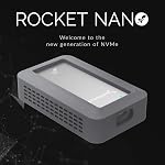 SABRENT 1TB Rocket Nano External Aluminum SSD Up to 1000MB/s (Red) (SB-1TB-NANO-RED)