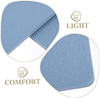 Vista 8 de BESPORTBLE Rodilleras de yoga para mujer, almohadilla de ejercicio de yoga para soporte de tobillo y codo