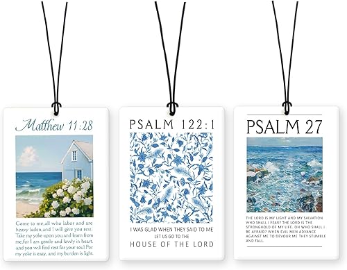 Miniatura 26 de Lacama Ambientador de Aire para Coche Retro Moderno con Guepardo 3 Piezas, Aromas para Coches con Lazo Negro Coquette, Labios con Estampado de