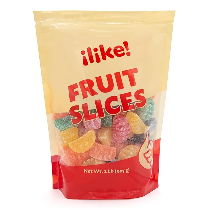 Fruit Slices Jelly Candy 2 Pound Bag - Sabores Surtidos miniatura 3