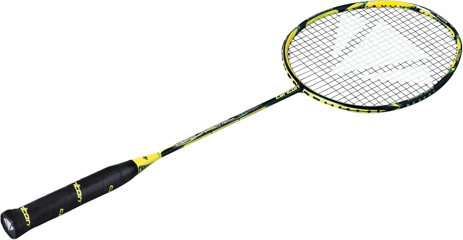 Amazon.com : Carlton Vapour Trail Vanquish Badminton Racket - Green ...