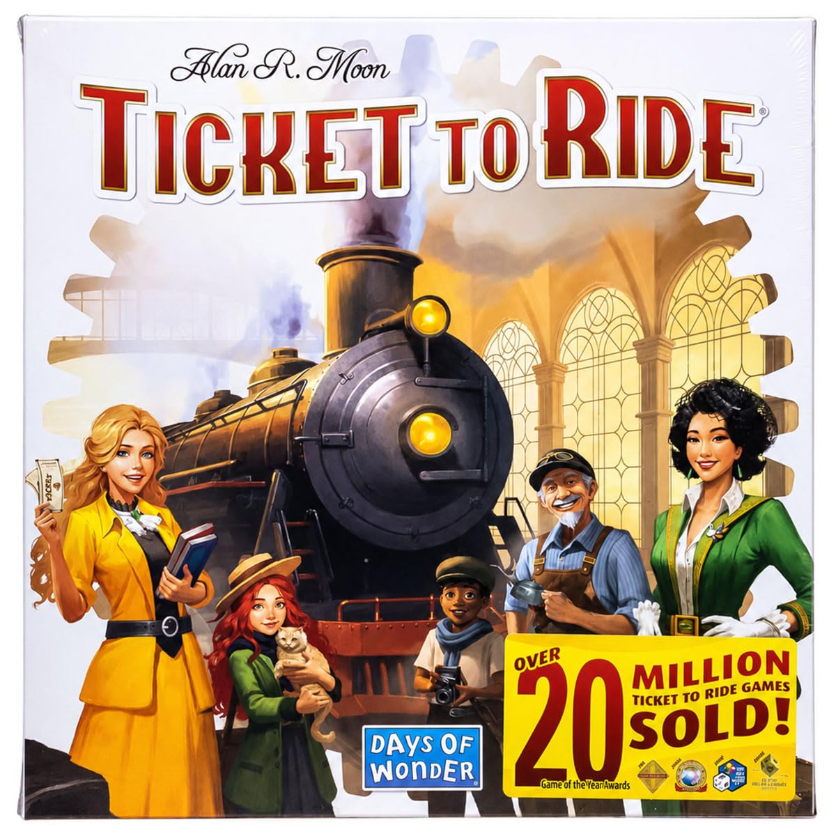 Days of Wonder Ticket To Ride - Juego de mesa