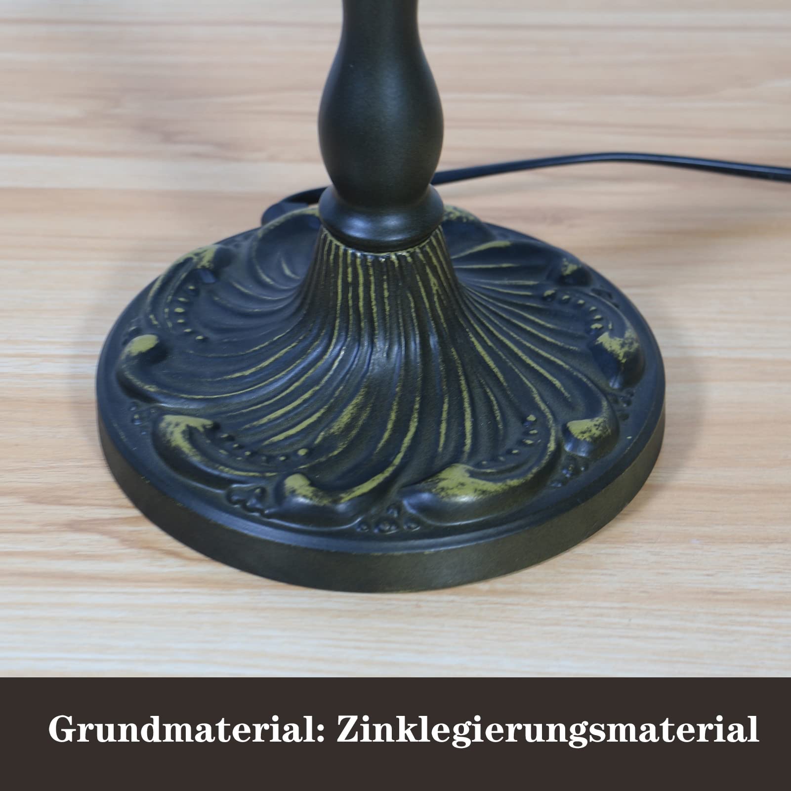 Klassische Bankerlampe, Retro, Tiffany tischlampe, tischlampe mit zugschalter, Lampenschirm Glas, Tischleuchte Für Büro, Nachttischlampe,G