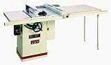 JET 708715PK JTAS-10X50-W1 10-Inch Right Tilt 3-Horsepower Cabinet Saw with 50-Inch Xacta Fence, 2-Cast Iron Extension Wings, Table Board and Legs, 230-Volt 1-Phase
