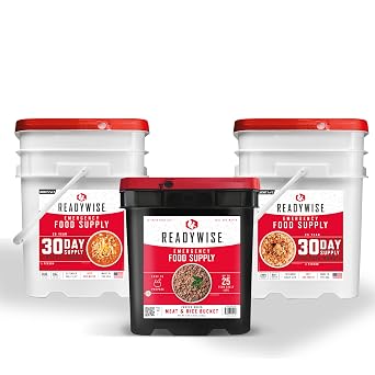 Readywise 30 Day + Meat Emergency Food Bundle