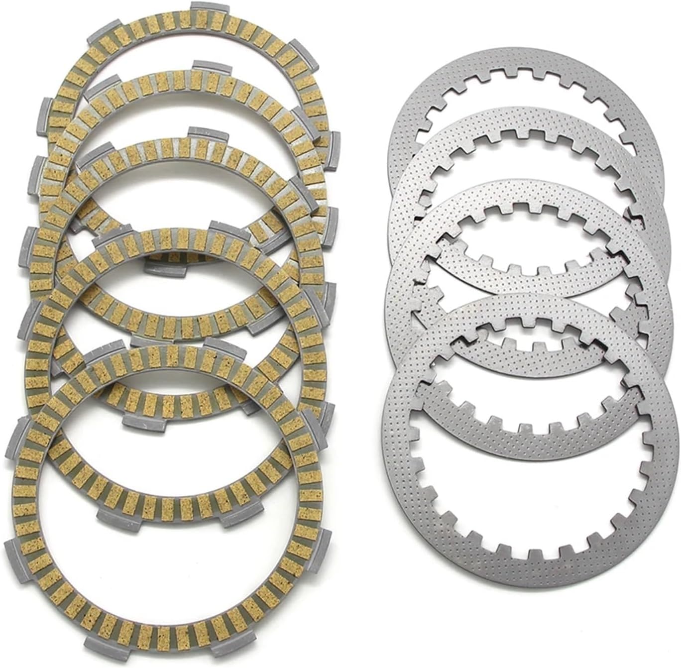 Motorcycle Clutch Friction Disc Plate Kit for HA CM185 CM200 CTX200 TL200 TLR200 XR185 XR200 XR200R TLR250F - Premium Quality Replacement Parts